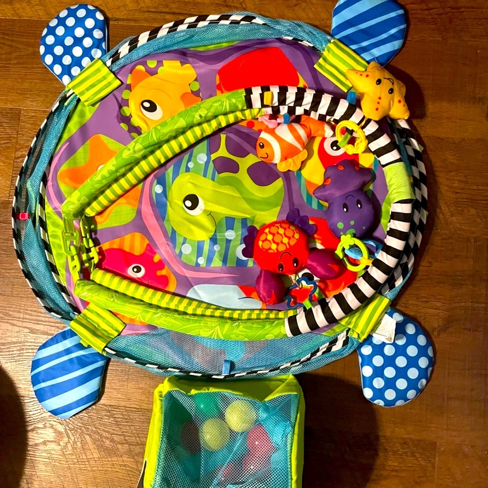Turtle baby mat